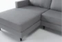 Calais Gravel 112" 2 Piece Sectional with Left Arm Facing Chaise - Detail
