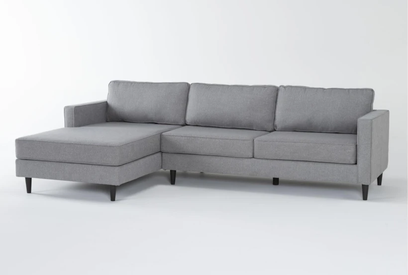 Calais Gravel 112" 2 Piece Sectional With Left Arm Facing Chaise - 360