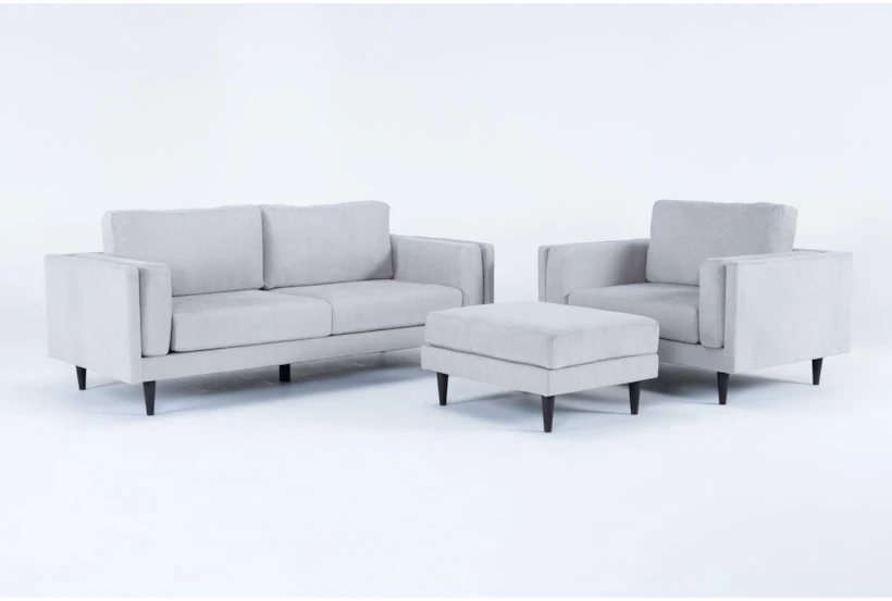 Aries Seal Sofa, Chair & Ottoman Set - 360
