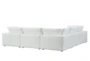 Sutton Pearl 5 Piece Modular L-Sectional - Back