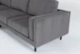 Aries Smoke 117" 2 Piece Sectional with Left Arm Facing Chaise - Detail