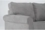 Athos Vintage 4 Piece Sofa, Loveseat, Chair & Storage Ottoman Set - Detail