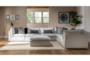 Weekend 7 Piece Modular Sectional with 3 Corners, 3 Armless Chairs & Ottoman - Room