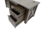 Kearny 68" Double Pedestal Executive Desk With Concrete Top - Detail