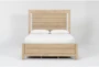 Voyage Natural Queen Wood Panel Bed By Nate Berkus + Jeremiah Brent - Signature
