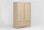 Voyage Natural Armoire By Nate Berkus + Jeremiah Brent - Side