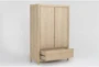 Voyage Natural Armoire By Nate Berkus + Jeremiah Brent - Side