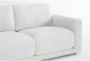 Dreanna 3 Piece Sectional with Leather Swivel Chair & Leather Ottoman - Detail