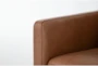 Dreanna Leather Swivel Accent Arm Chair - Detail