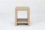 Voyage Natural End Table By Nate Berkus + Jeremiah Brent - Signature
