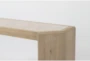 Voyage Natural Demilune Marble Entryway Console Table By Nate Berkus + Jeremiah Brent - Detail