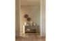 Voyage Natural Demilune Marble Entryway Console Table By Nate Berkus + Jeremiah Brent - Room