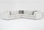 Weekend 5 Piece Modular Sectional with 3 Corners & 2 Armless Chairs - Signature