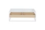 Tray White Coffee Table - Front