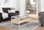Tray White Coffee Table - Room