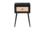 Carla Black End Table - Front