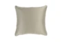 22X22 Natural Performance Solid Knit Indoor Outdoor Throw Pillow - Back