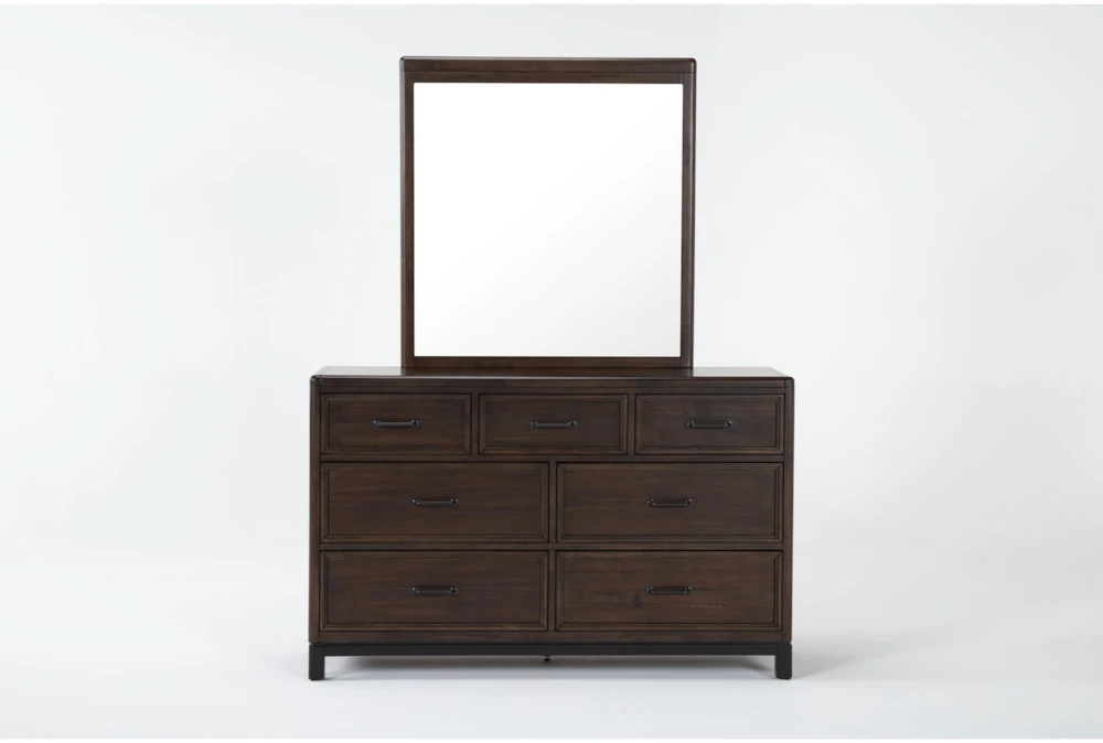 Jacob II 7-Drawer Dresser/Mirror