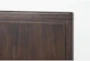 Jacob II Full Wood Panel Bed with Storage - Detail