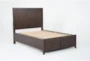 Jacob II Full Wood Panel Bed with Storage - Side
