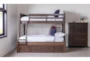 Jacob II Twin Over Full Wood Bunk Bed with Storage - Room