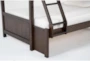 Jacob II Twin Over Full Wood Bunk Bed - Detail