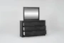 Derrie Black 6-Drawer Dresser/Mirror - Detail