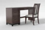 Jacob II Desk with Desk Chest & Chair - Side