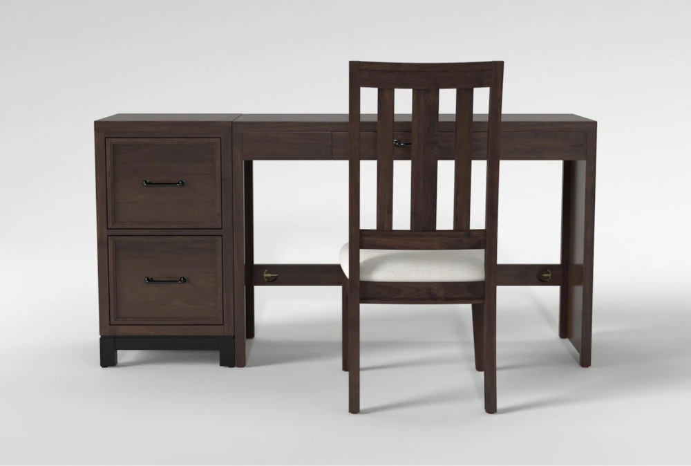 Jacob II Desk with Desk Chest & Chair