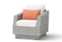 Carlyle Outdoor Lounge Chairs With Cast Coral Sunbrella Cushions Set Of 2 - Detail