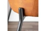 Danny Camel Faux Leather Counter Stool Set Of 2 - Detail