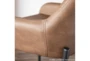 Danny Espresso Faux Leather Counter Stool Set Of 2 - Detail