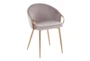 Clarity Silver Velvet Dining Chair - Signature