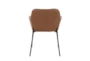 Danny Camel Faux Leather Dining Chair Set Of 2 - Back