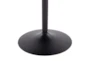 Dia Black Steel And Black Wood 36" Dining Table - Base