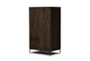 Aged Brown Solid Mango + Iron Armoire - Signature