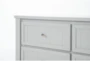 Luca Grey 6-Drawer Dresser - Detail