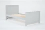 Luca Grey Full Wood Panel Bed - Side