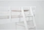 Luca White Twin Over Twin Wood Bunk Bed - Detail