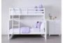 Luca White Twin Over Full Wood Bunk Bed - Room