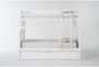 Luca White Twin Over Full Bunk Bed With Trundle - Signature