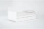 Luca White Twin Daybed With Trundle - Side