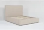 Porto California King Upholstered Platform Bed By Nate Berkus + Jeremiah Brent - Side