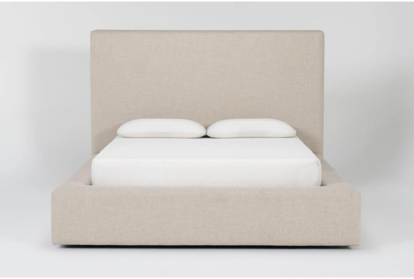 Porto California King Upholstered Storage Bed By Nate Berkus + Jeremiah Brent - 360