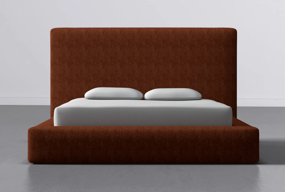 Porto Ginger California King Upholstered Storage Bed By Nate Berkus + Jeremiah Brent