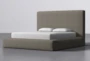 Porto Sage California King Upholstered Storage Bed By Nate Berkus + Jeremiah Brent - Side