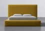Porto Dijon California King Upholstered Storage Bed By Nate Berkus + Jeremiah Brent - Signature