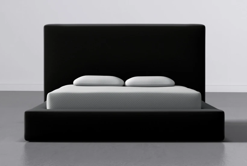 Porto Coal California King Upholstered Storage Bed By Nate Berkus + Jeremiah Brent - 360