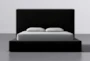 Porto Coal California King Upholstered Storage Bed By Nate Berkus + Jeremiah Brent - Signature