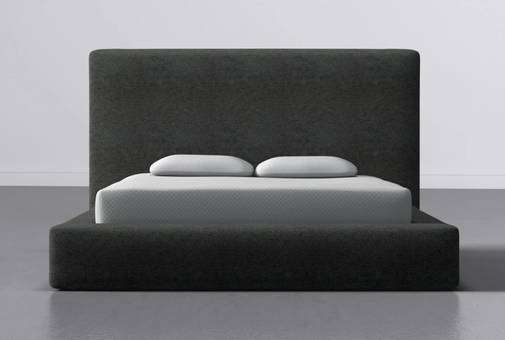 Porto Charcoal California King Upholstered Storage Bed By Nate Berkus + Jeremiah Brent